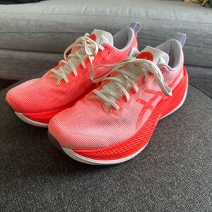 ASICS Superblast White Sunrise Red